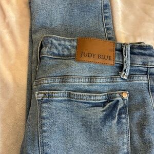 Judy Blue Women’s Size 13 Denim Jeans The Boyfriend Fit Straight Leg Medium Wash